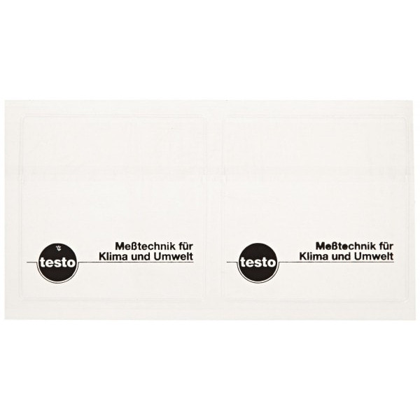 Самоклеющиеся конверты Testo для распечатки штрих-кодов, 50 шт № 0554 0116