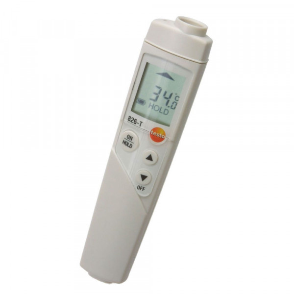 Инфракрасный термометр с лазерным целеуказателем и проникающим пищевым зондом (оптика 6:1) Testo 826-T4 № 0563 8284