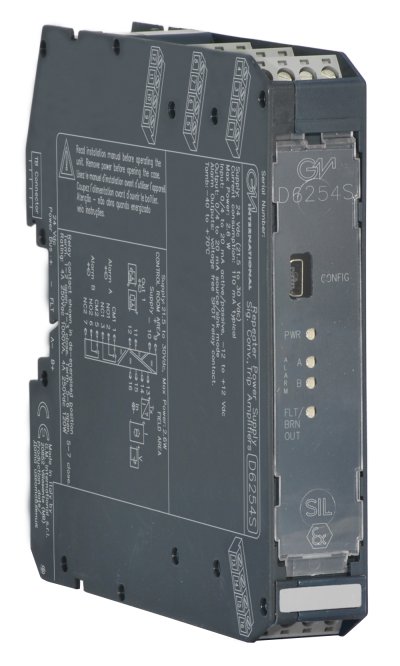 GMI D6254 SIL2 Повторитель источника питания для 2/4- проводных преобразователей / пороговый усилитель