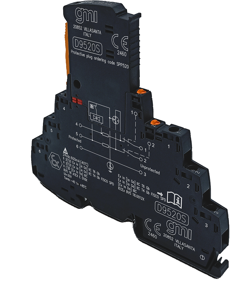 GMI D9520 SIL 3 Устройство защиты от импульсных перенапряжений для сигнальной системы