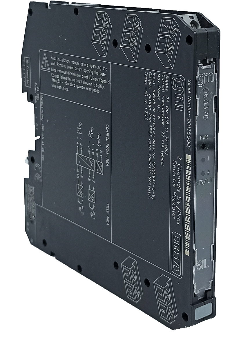 GMI D6037 SIL2 Повторитель состояния контакта/проксимитора с транзисторным выходом