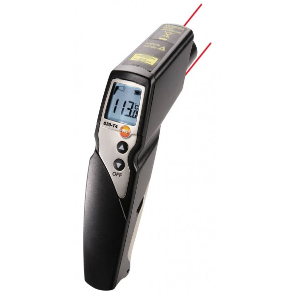 Инфракрасный термометр с 2-х точечным лазерным целеуказателем (оптика 30:1) Testo 830-T4 № 0560 8314