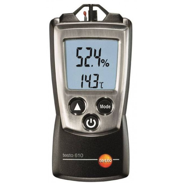Карманный термогигрометр с поверкой Testo 610 № 0560 0610П