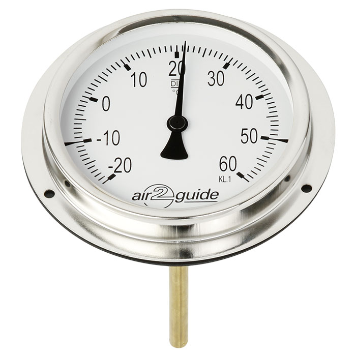 Биметаллический термометр WIKA A2G-61
