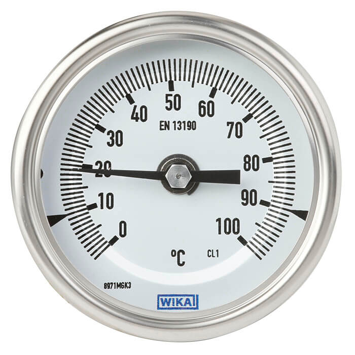 Биметаллический термометр WIKA TG54