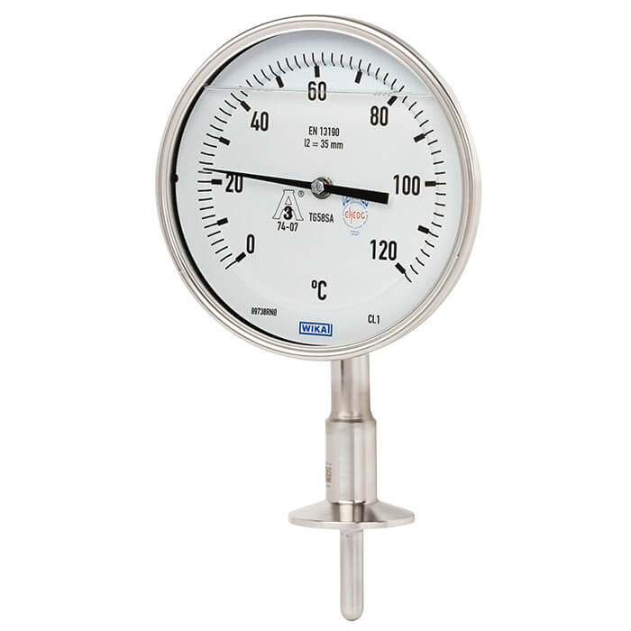 Биметаллический термометр WIKA TG58SA