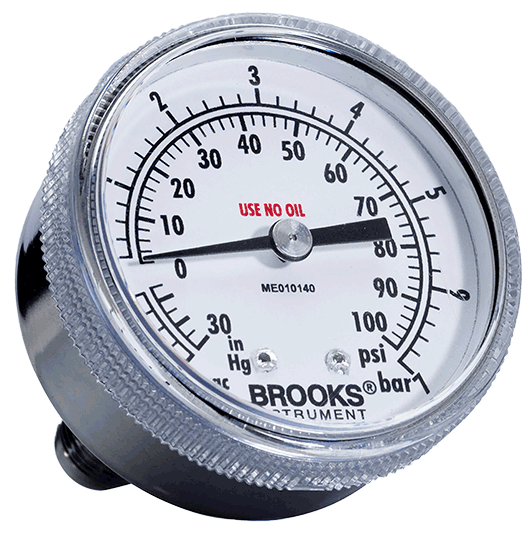 Механический манометр давления Brooks 122