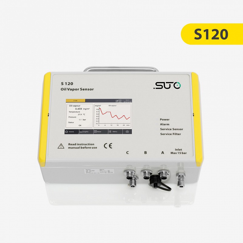 Датчик паров масла для измерения качества сжатого воздуха SUTO S120