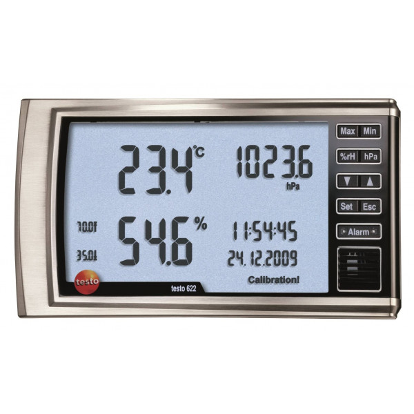 Термогигрометр с функцией отображения давления с поверкой Testo 622 № 0560 6220П