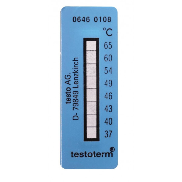Термоиндикаторы Testo измерительный диапазон +37 … +65 °C № 0646 0108